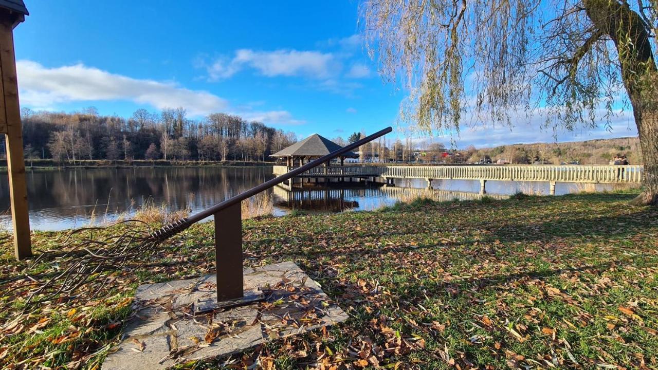 Le Salmoyard, Studio Au Bord Du Lac A Vielsalm Εξωτερικό φωτογραφία